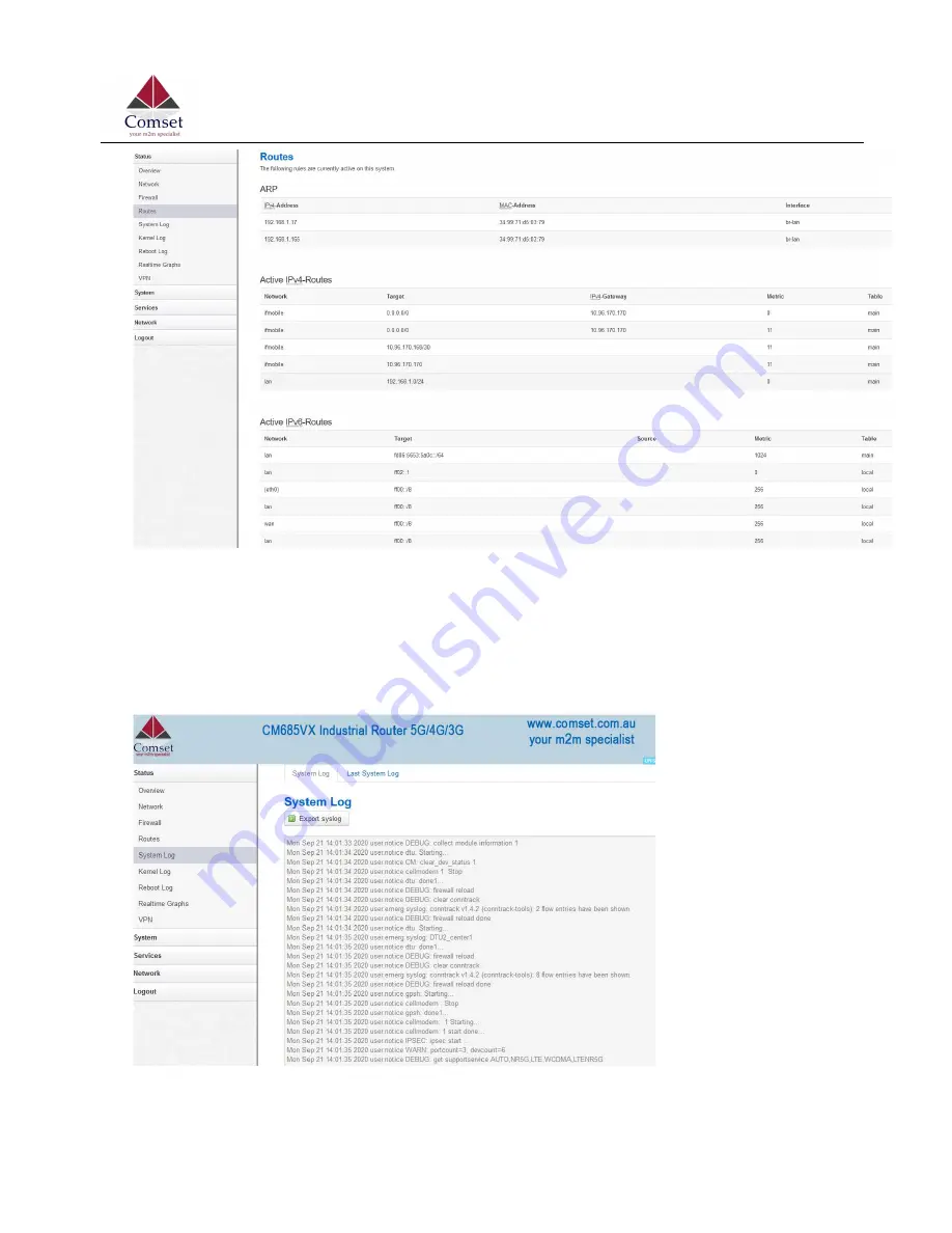 Comset CM685VX Скачать руководство пользователя страница 21