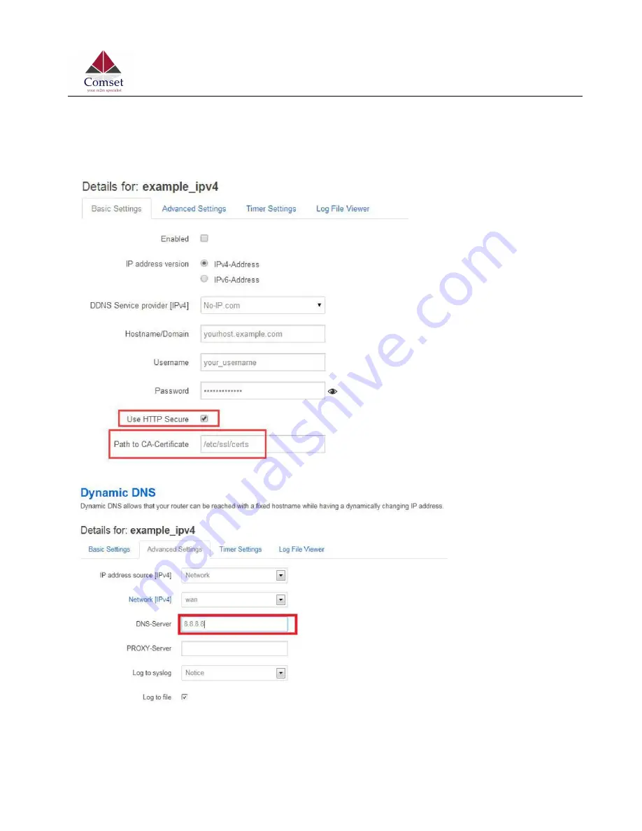 Comset CM685VX User Manual Download Page 71