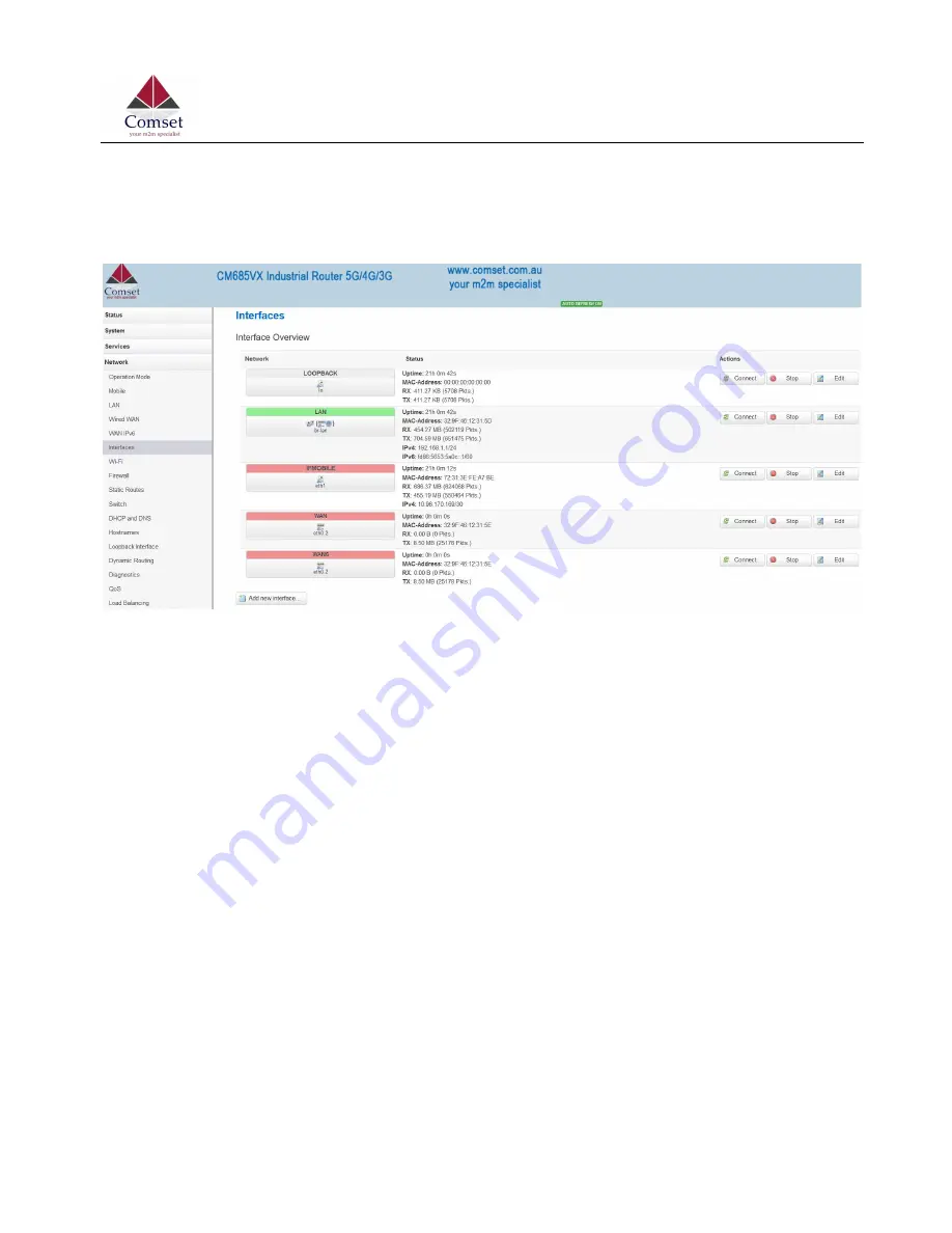 Comset CM685VX Скачать руководство пользователя страница 91