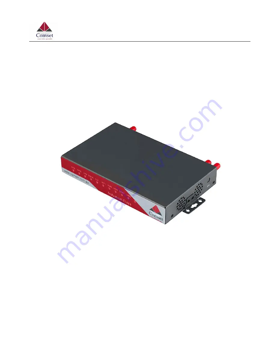 Comset CM820V-4 User Manual Download Page 1