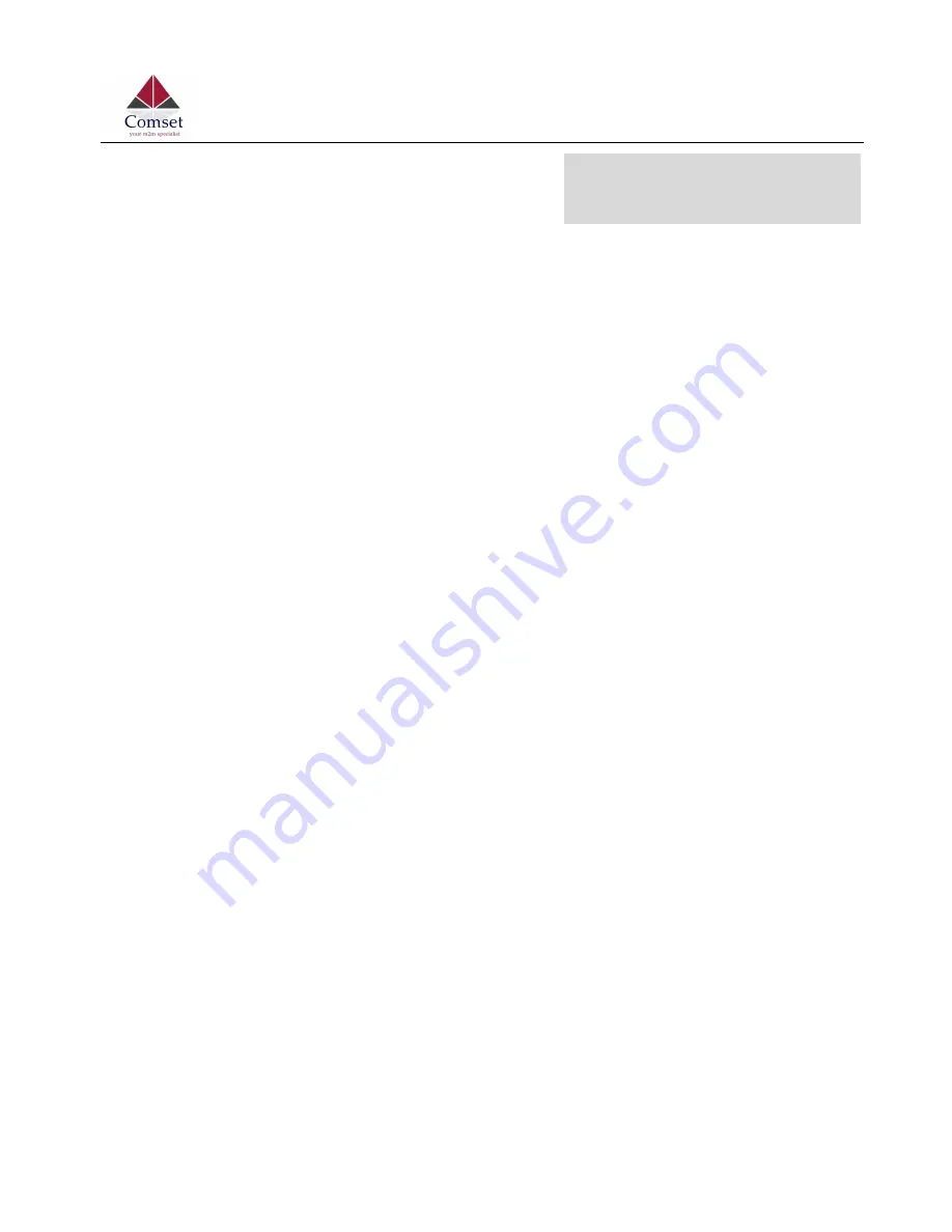 Comset CM820V-4 User Manual Download Page 5