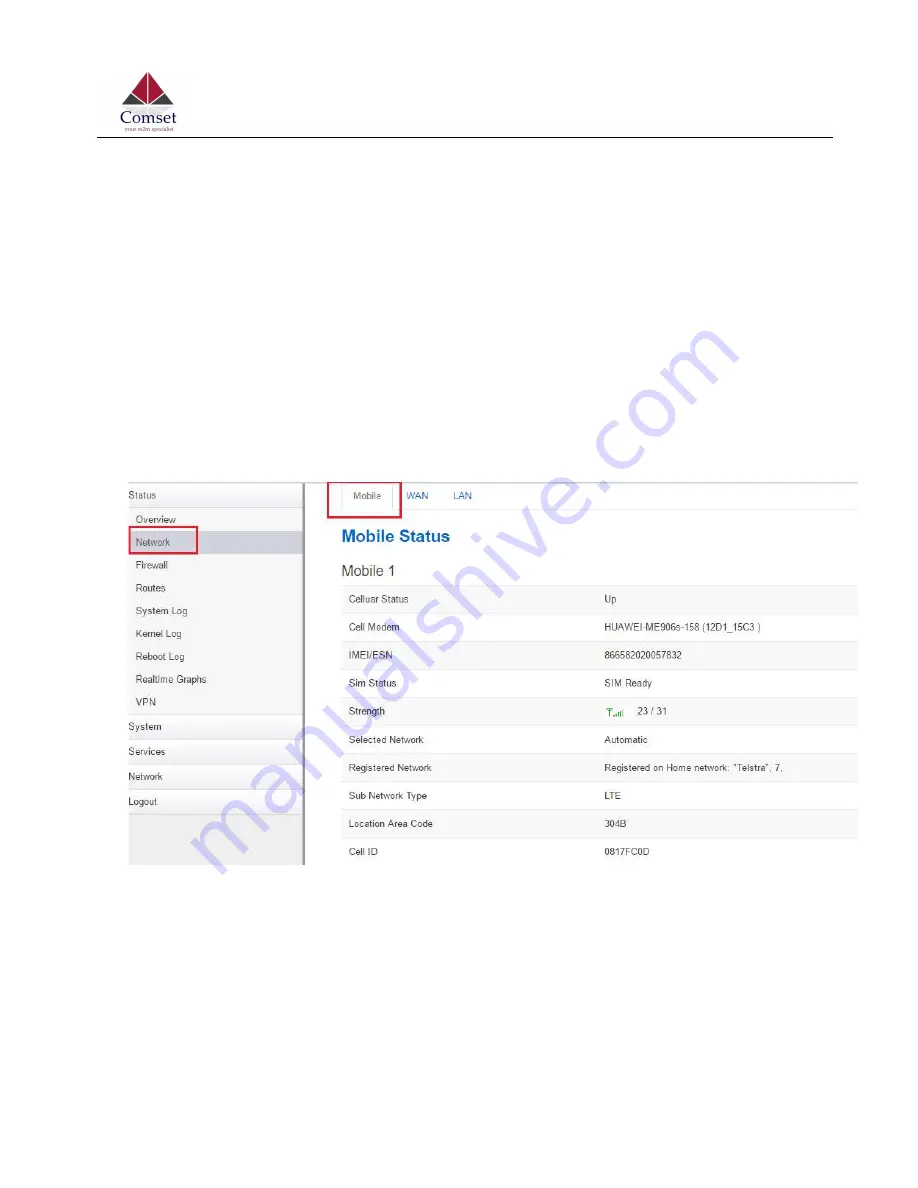 Comset CM820V-4 User Manual Download Page 15