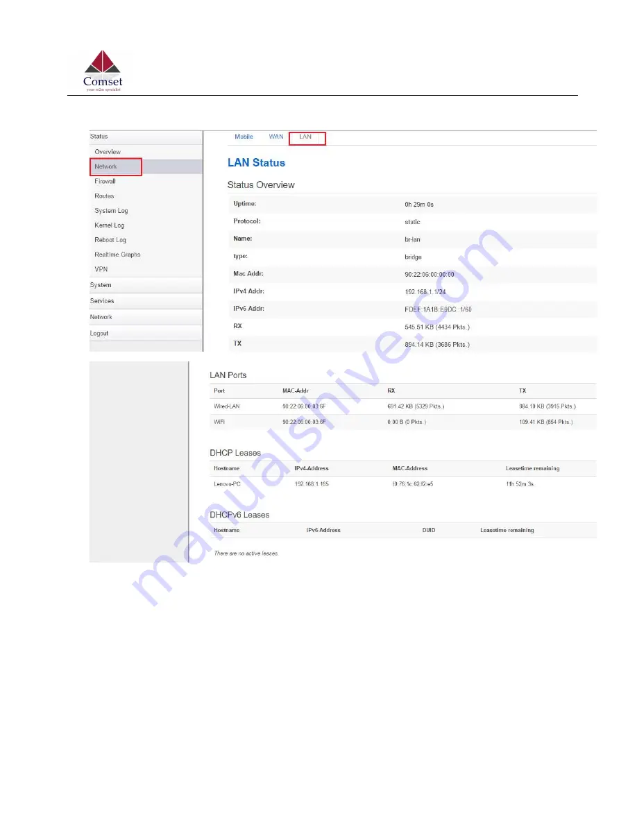 Comset CM820V-4 User Manual Download Page 17