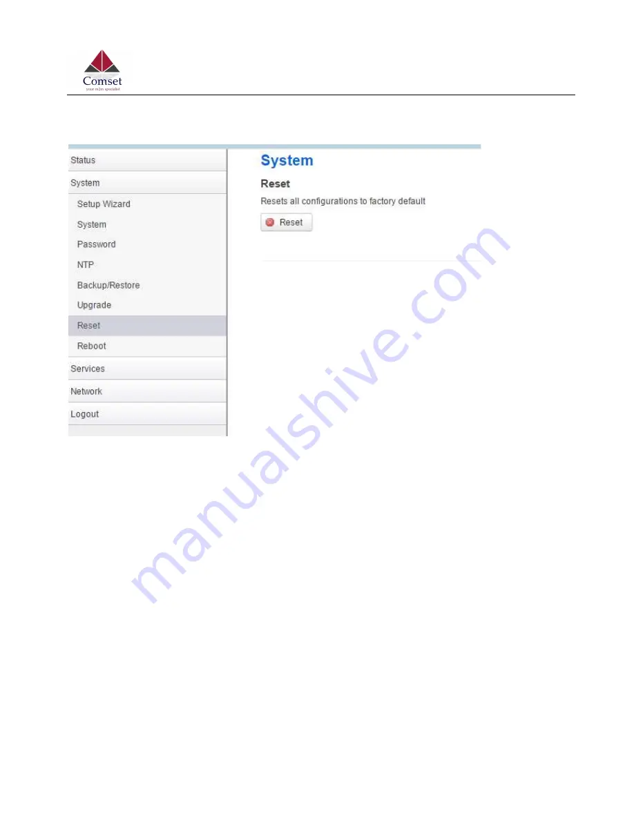 Comset CM820V-4 User Manual Download Page 30