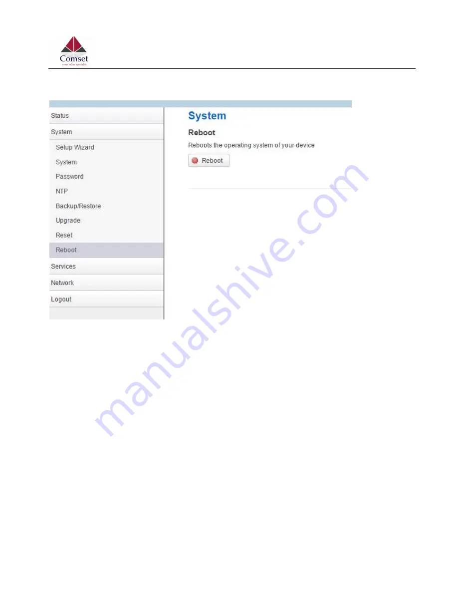 Comset CM820V-4 User Manual Download Page 31