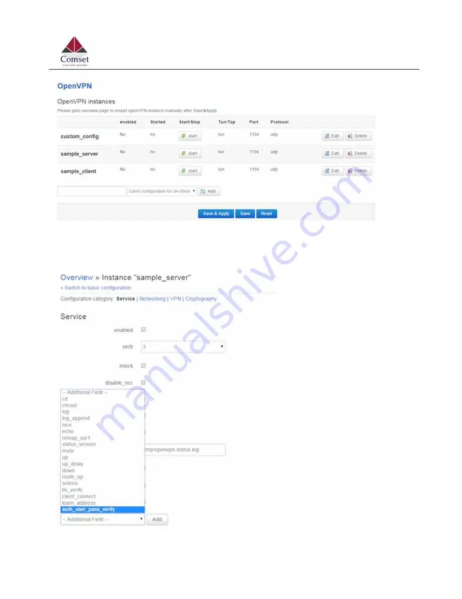 Comset CM820V-4 User Manual Download Page 51