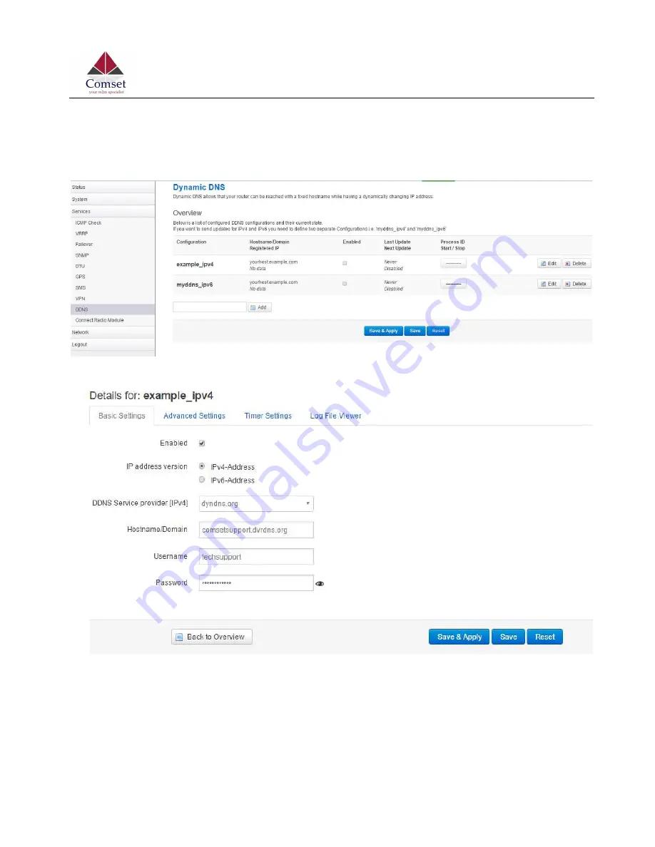 Comset CM820V-4 User Manual Download Page 53