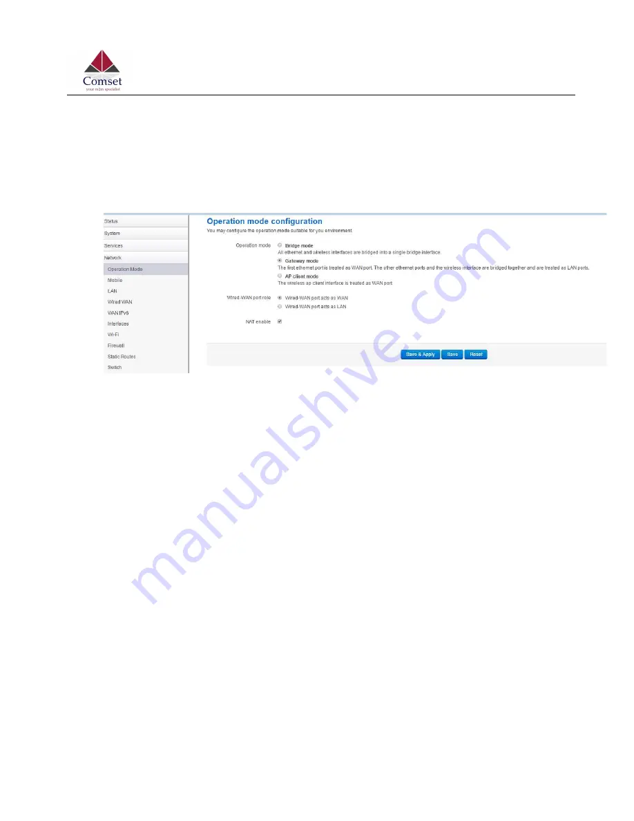 Comset CM820V-4 User Manual Download Page 57