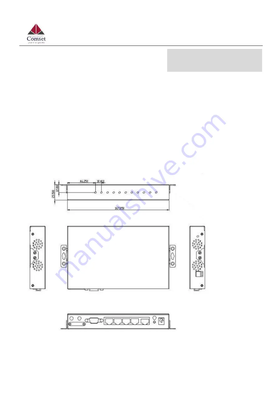 Comset CM820V-W User Manual Download Page 7