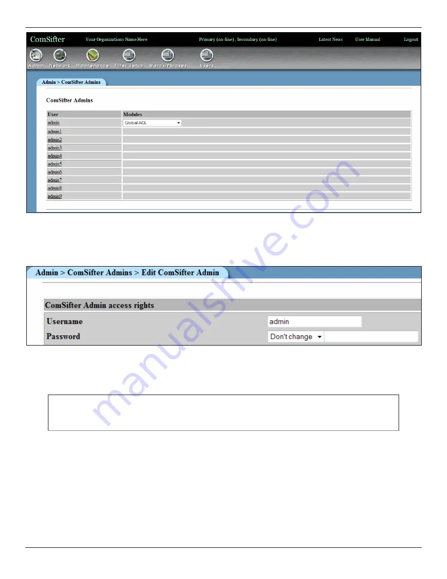 ComSifter CS-8D Pro User Manual Download Page 36