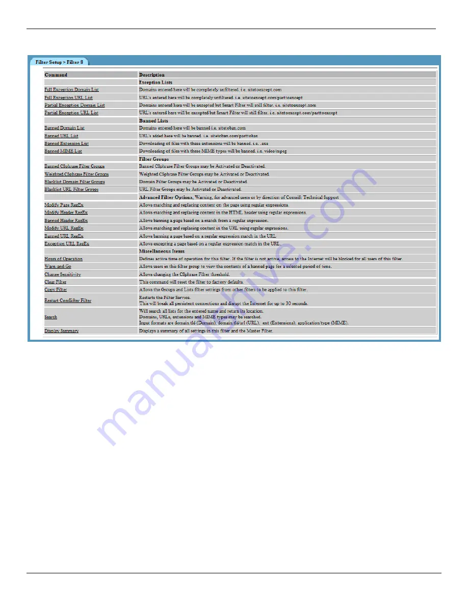 ComSifter CS-8D Pro User Manual Download Page 151