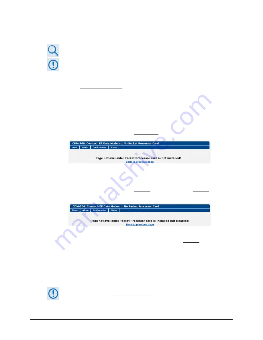 Comtech EF Data CDM-760 Installation And Operation Manual Download Page 177