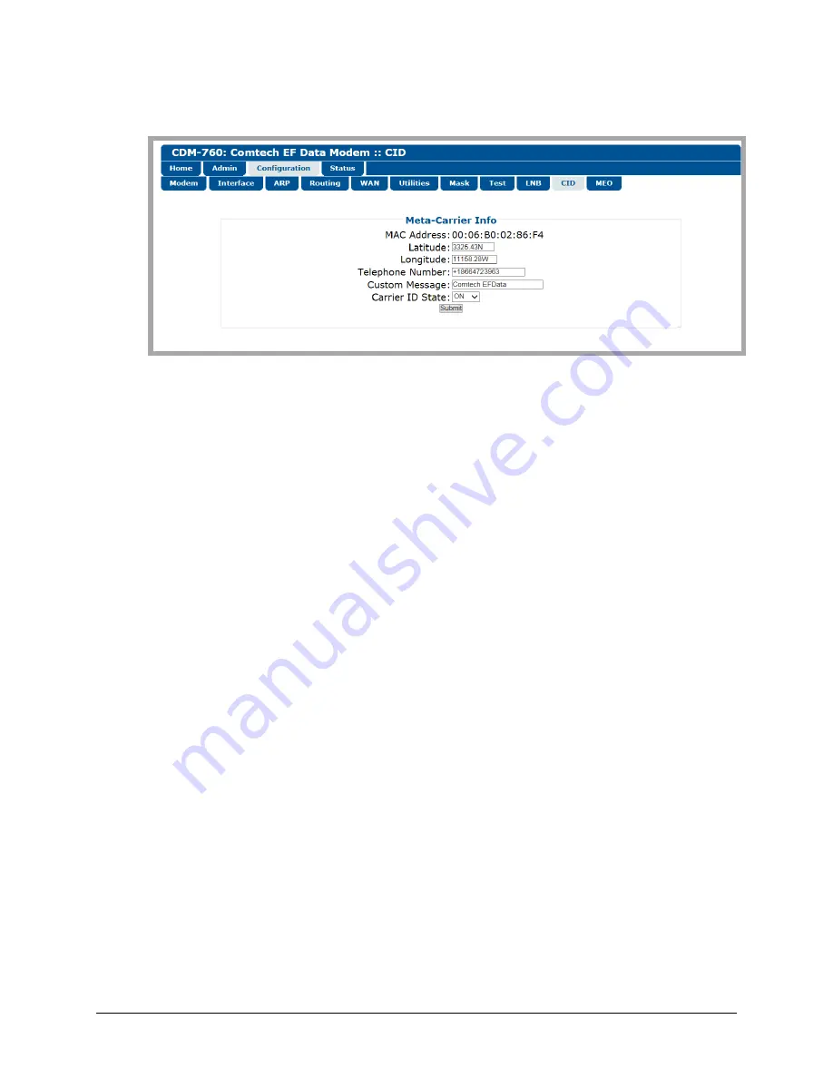 Comtech EF Data CDM-760 Installation And Operation Manual Download Page 214