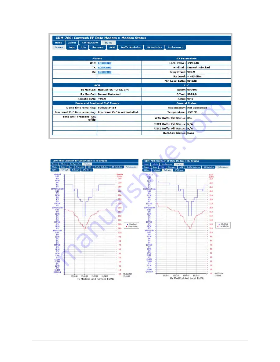 Comtech EF Data CDM-760 Скачать руководство пользователя страница 375