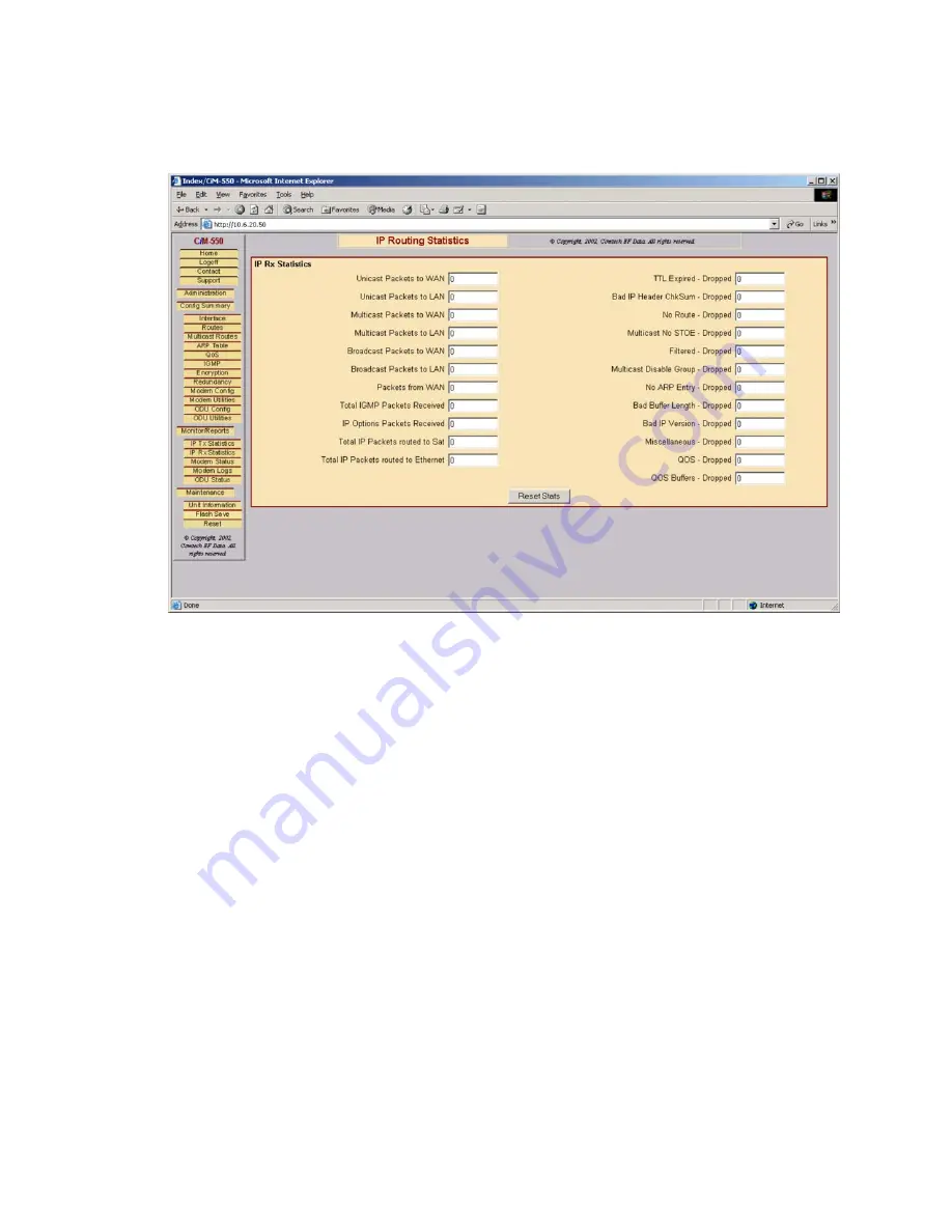 Comtech EF Data CIM-550 Installation And Operation Manual Download Page 227