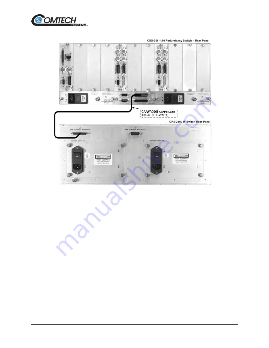 Comtech EF Data CRS-280 Installation And Operation Manual Download Page 48