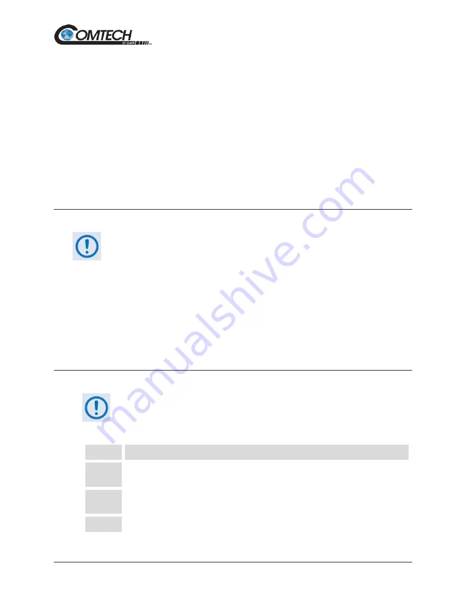 Comtech EF Data CRS-280 Installation And Operation Manual Download Page 53