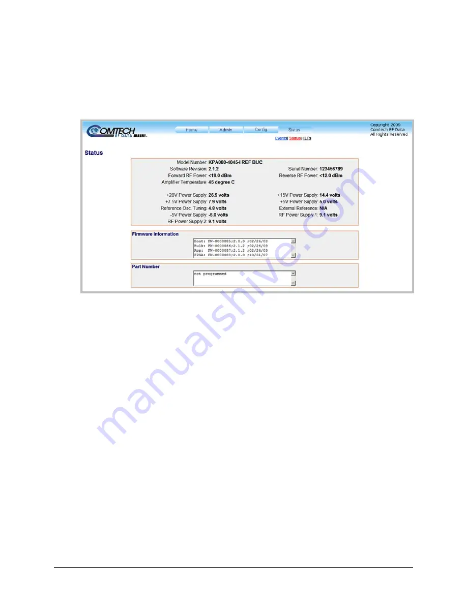 Comtech EF Data KPA series Installation And Operation Manual Download Page 77