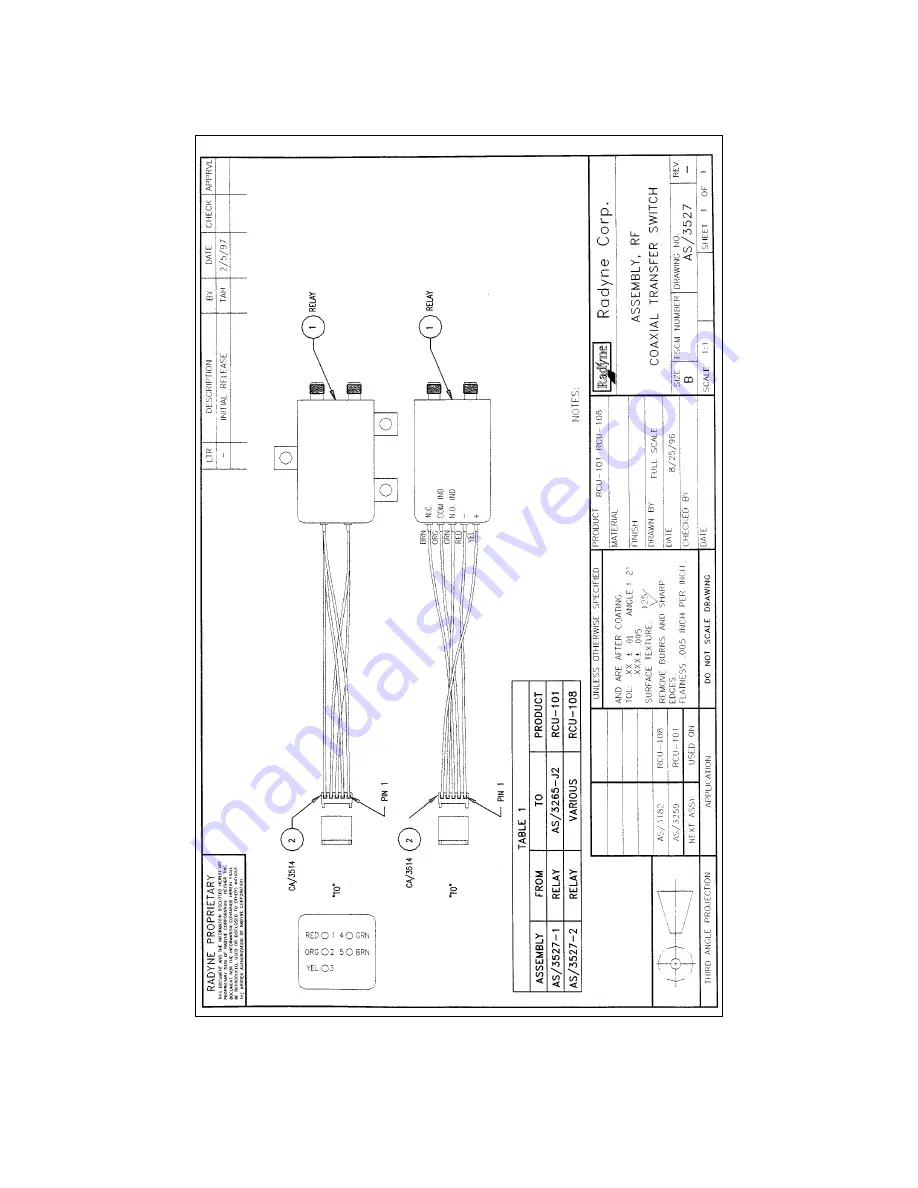 Comtech EF Data Radyne RCU101 Installation And Operation Manual Download Page 32