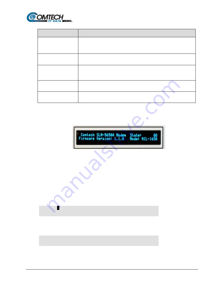 Comtech EF Data Vipersat SLM-5650A Installation And Operation Manual Download Page 110