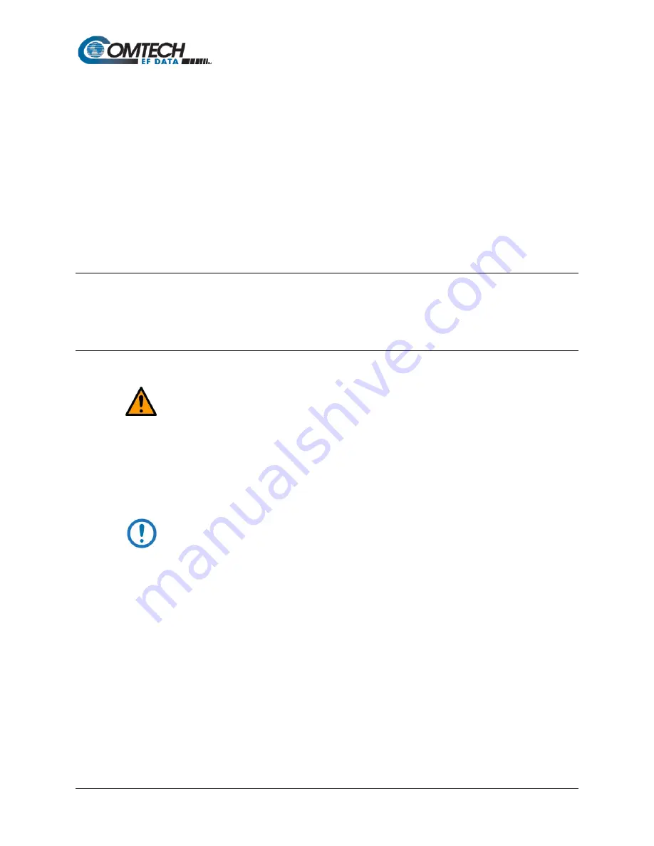 Comtech EF Data Vipersat SLM-5650A Installation And Operation Manual Download Page 259