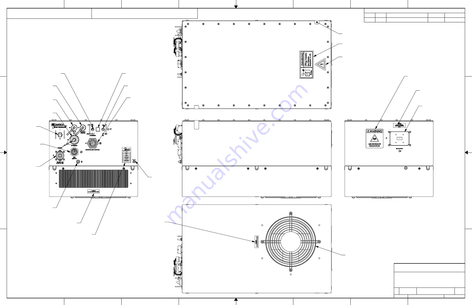 Comtech Xicom Technology XTD-1250KL Скачать руководство пользователя страница 147