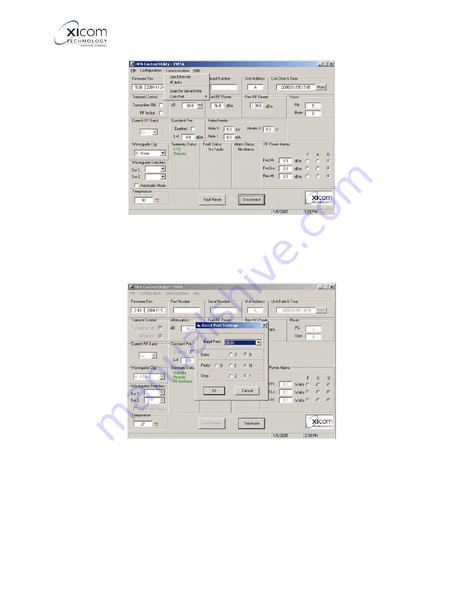 Comtech Xicom Technology XTD-1250KL Operation And Installation Manual Download Page 166