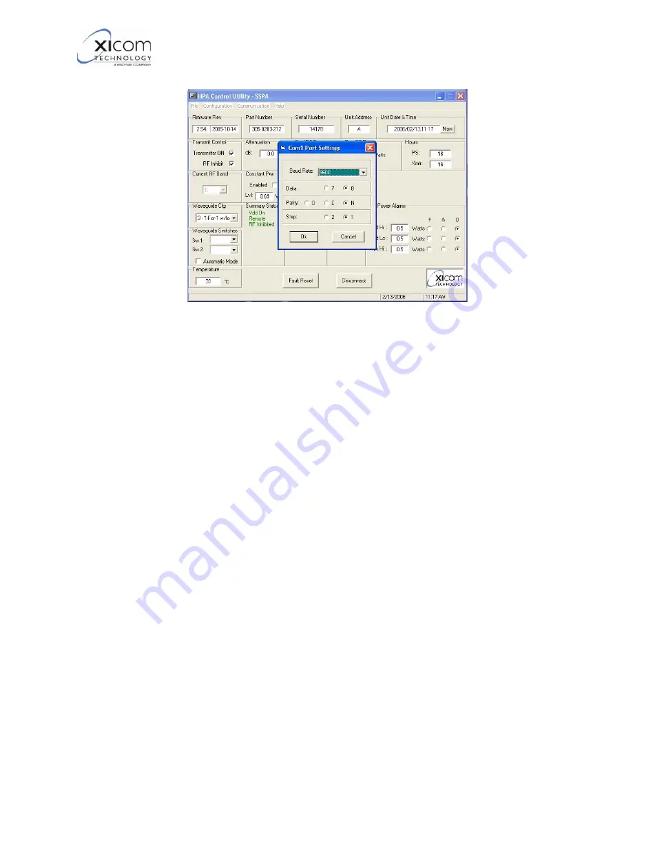 Comtech Xicom Technology XTD-1250KL Operation And Installation Manual Download Page 177