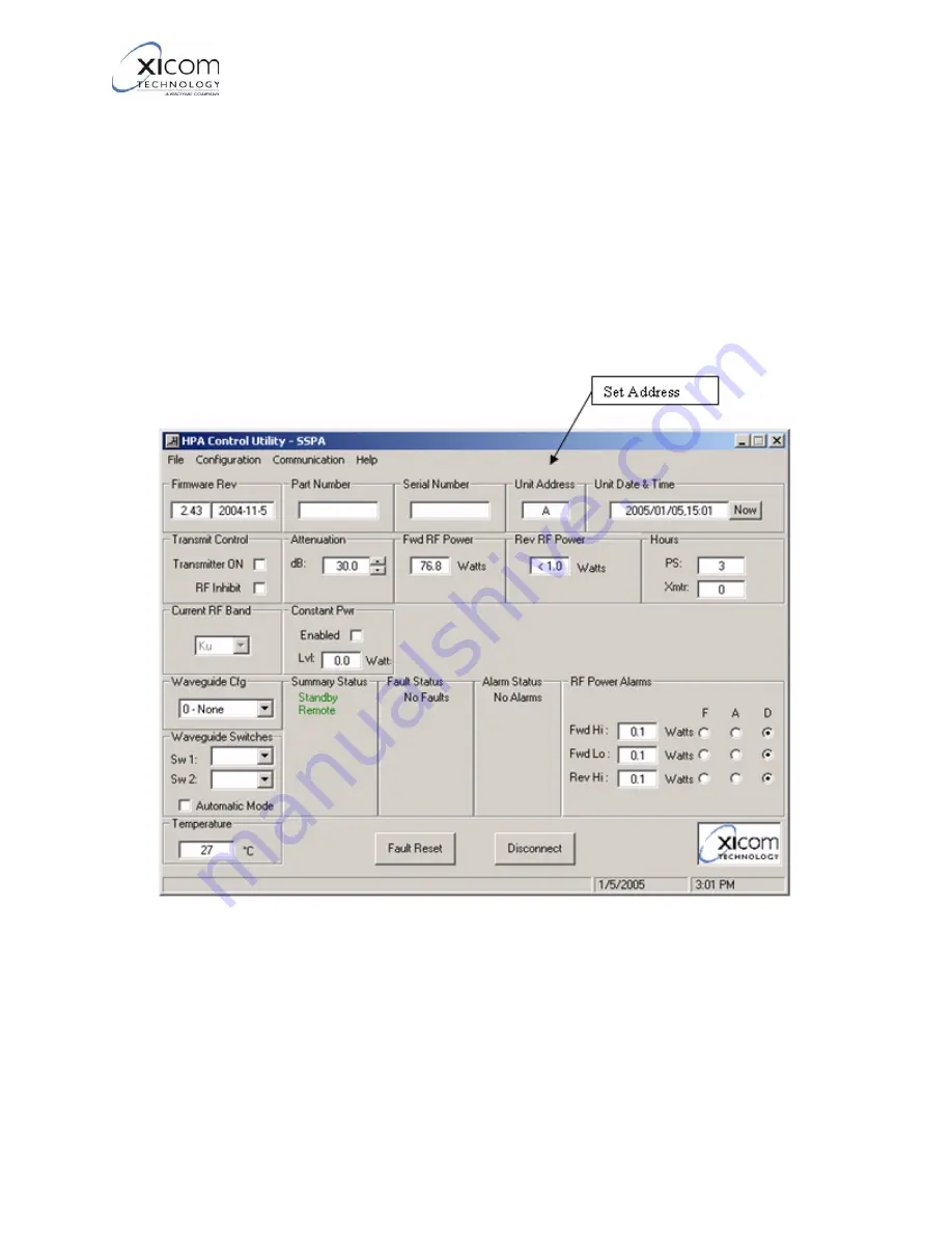 Comtech Xicom Technology XTD-750K Скачать руководство пользователя страница 174