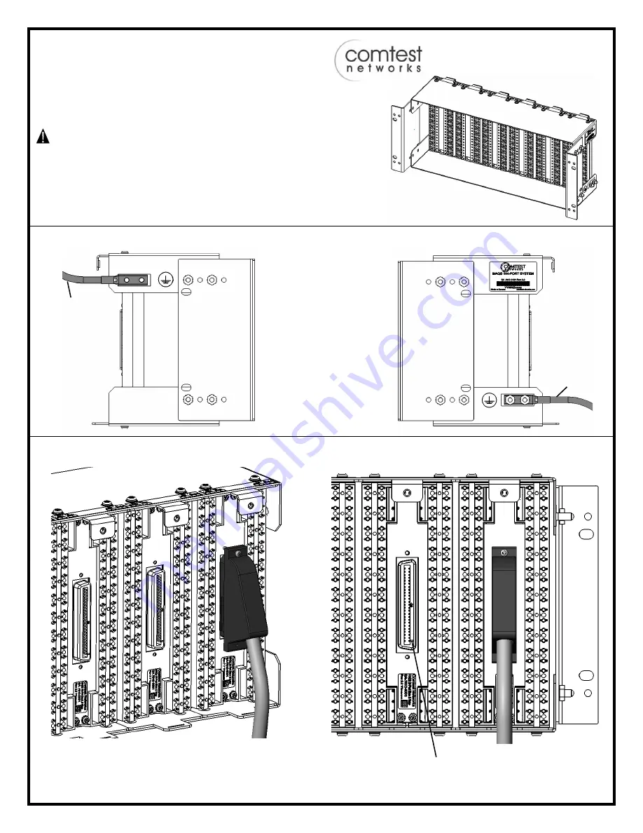 Comtest Networks SA-7010-2101 Installation Manuallines Download Page 1