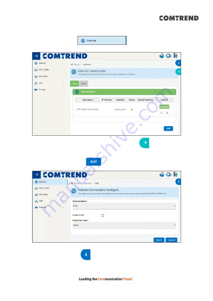 Comtrend Corporation 20190708 User Manual Download Page 22