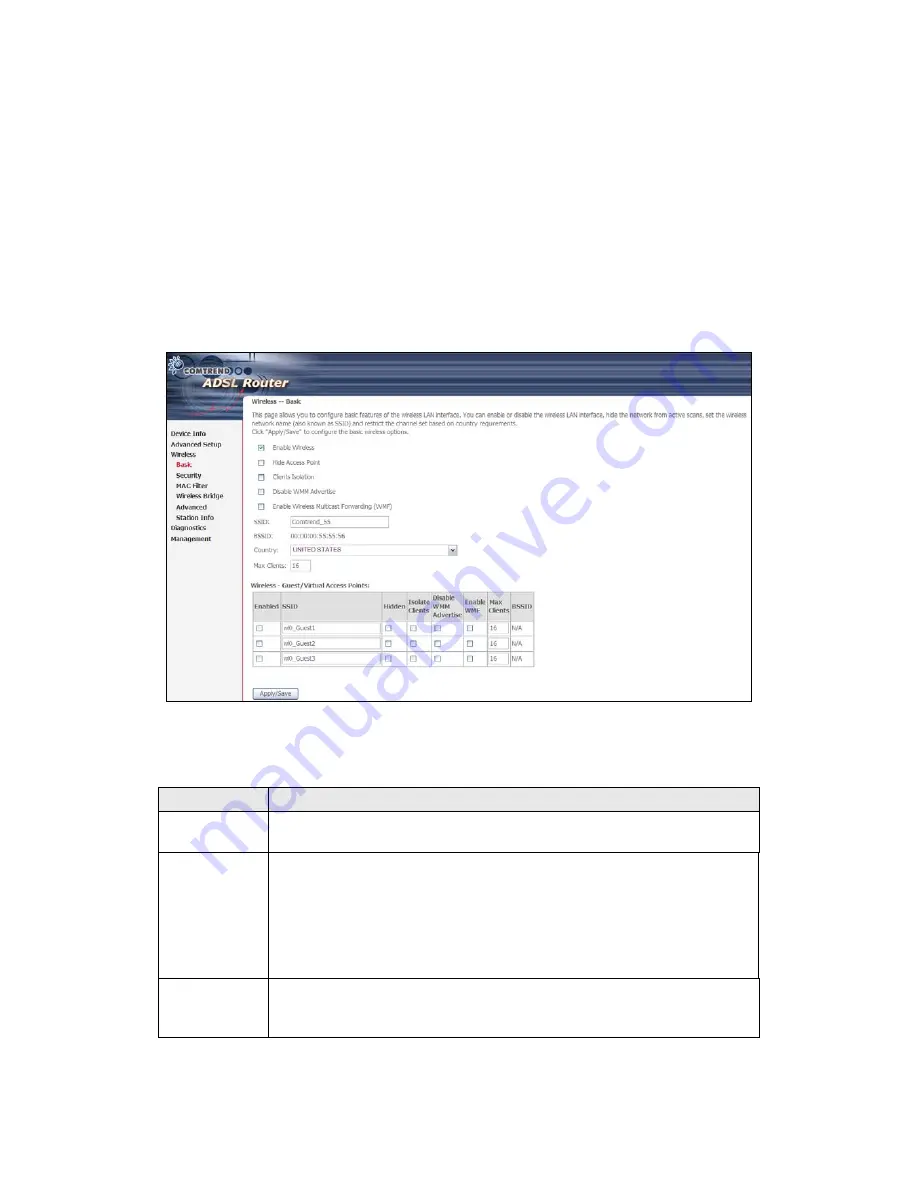 Comtrend Corporation AR-5382u User Manual Download Page 68