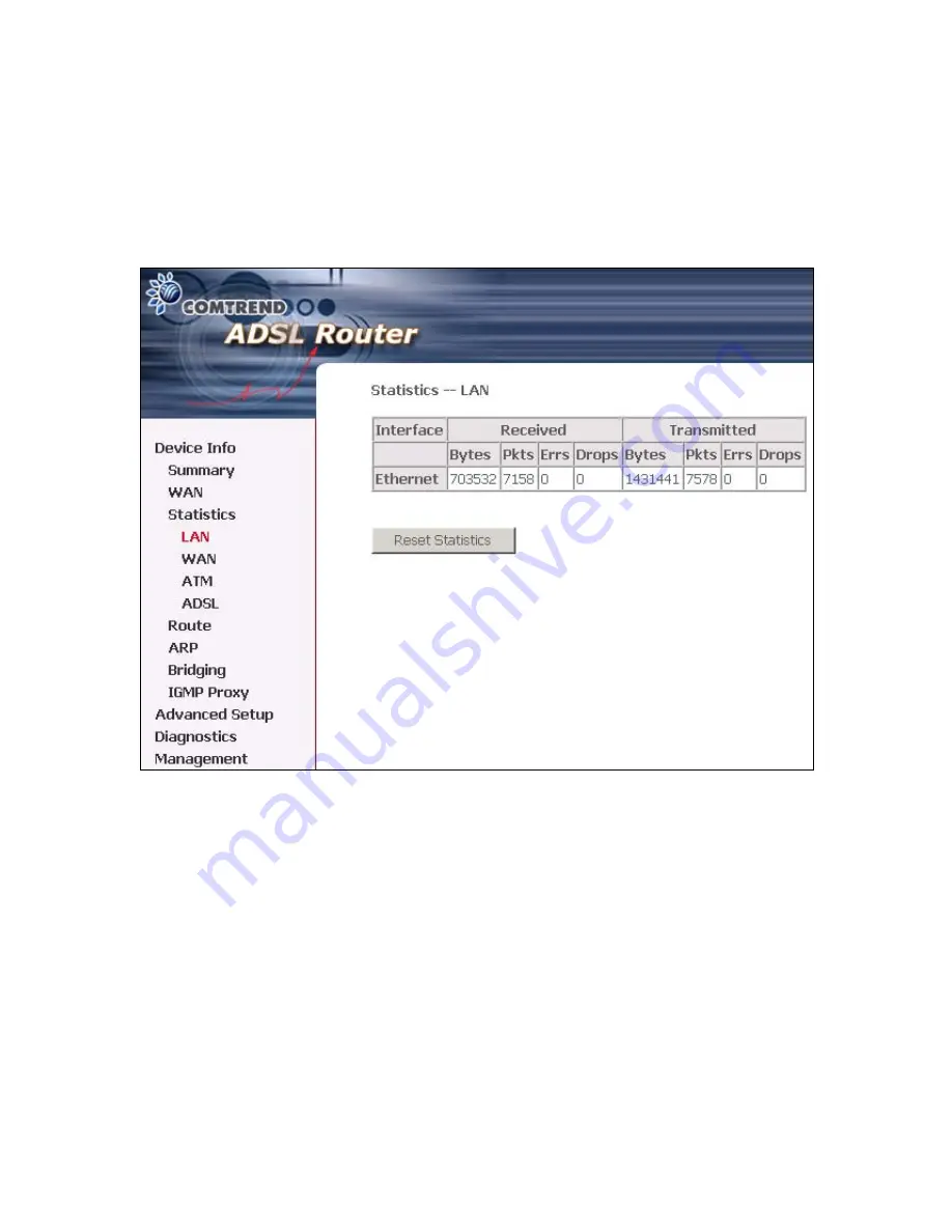 Comtrend Corporation CT-5071E User Manual Download Page 16