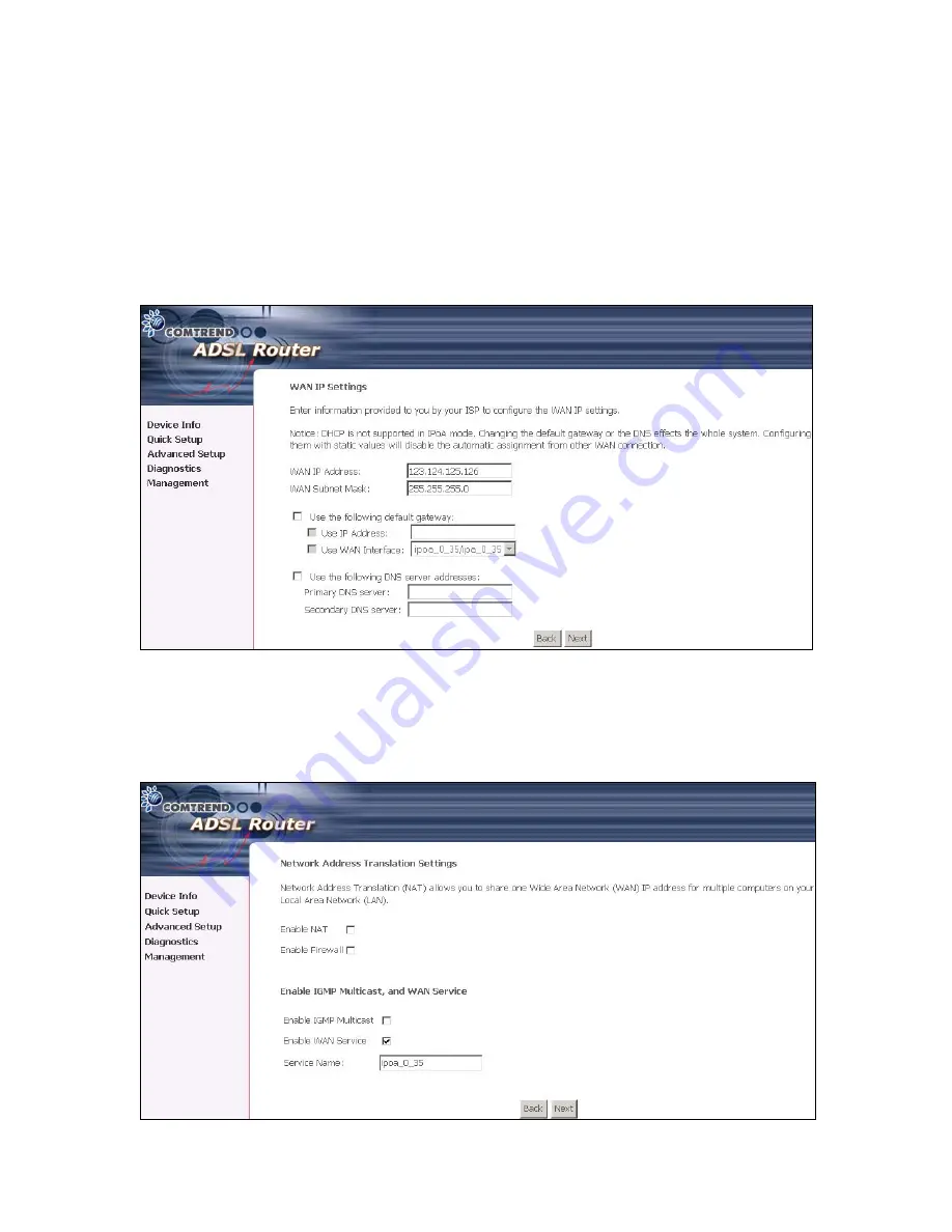 Comtrend Corporation CT-5071E User Manual Download Page 37