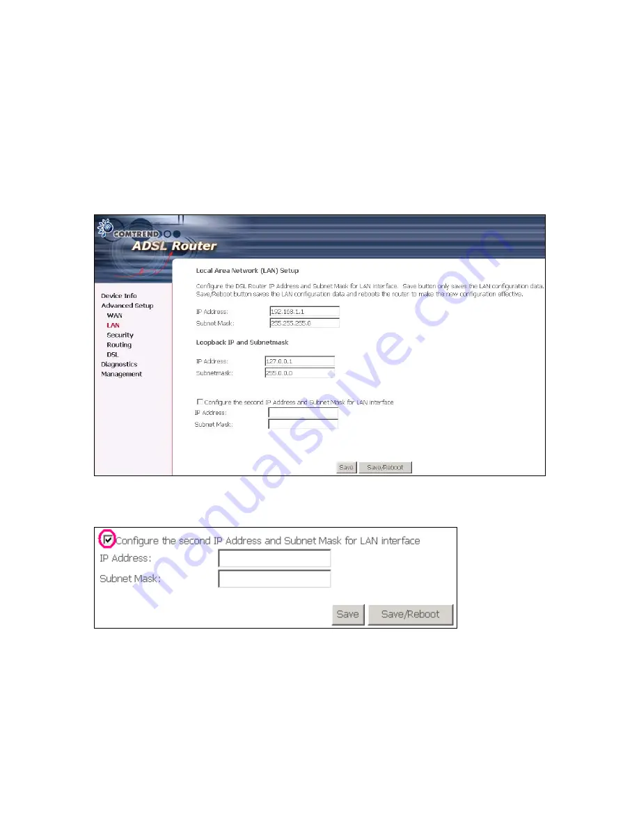 Comtrend Corporation CT-5071E User Manual Download Page 44