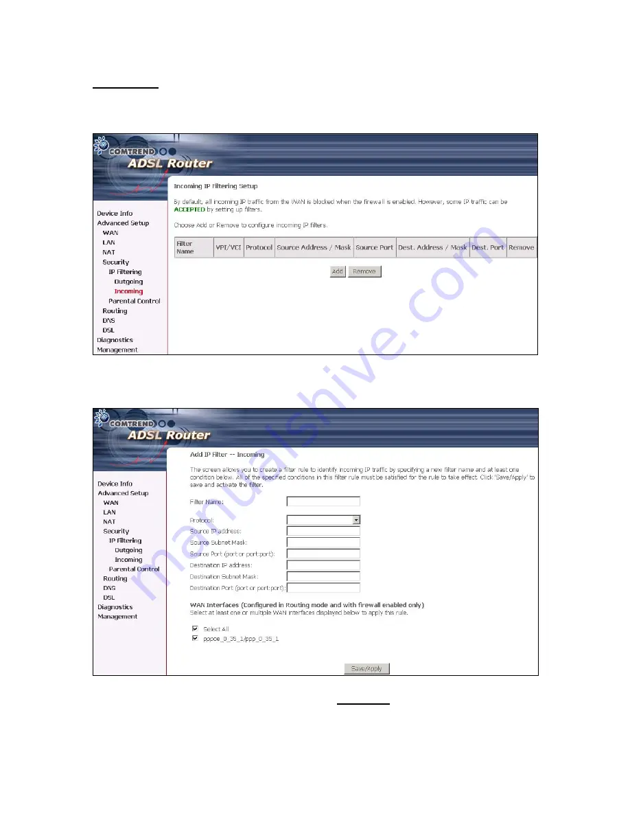 Comtrend Corporation CT-5071E User Manual Download Page 55