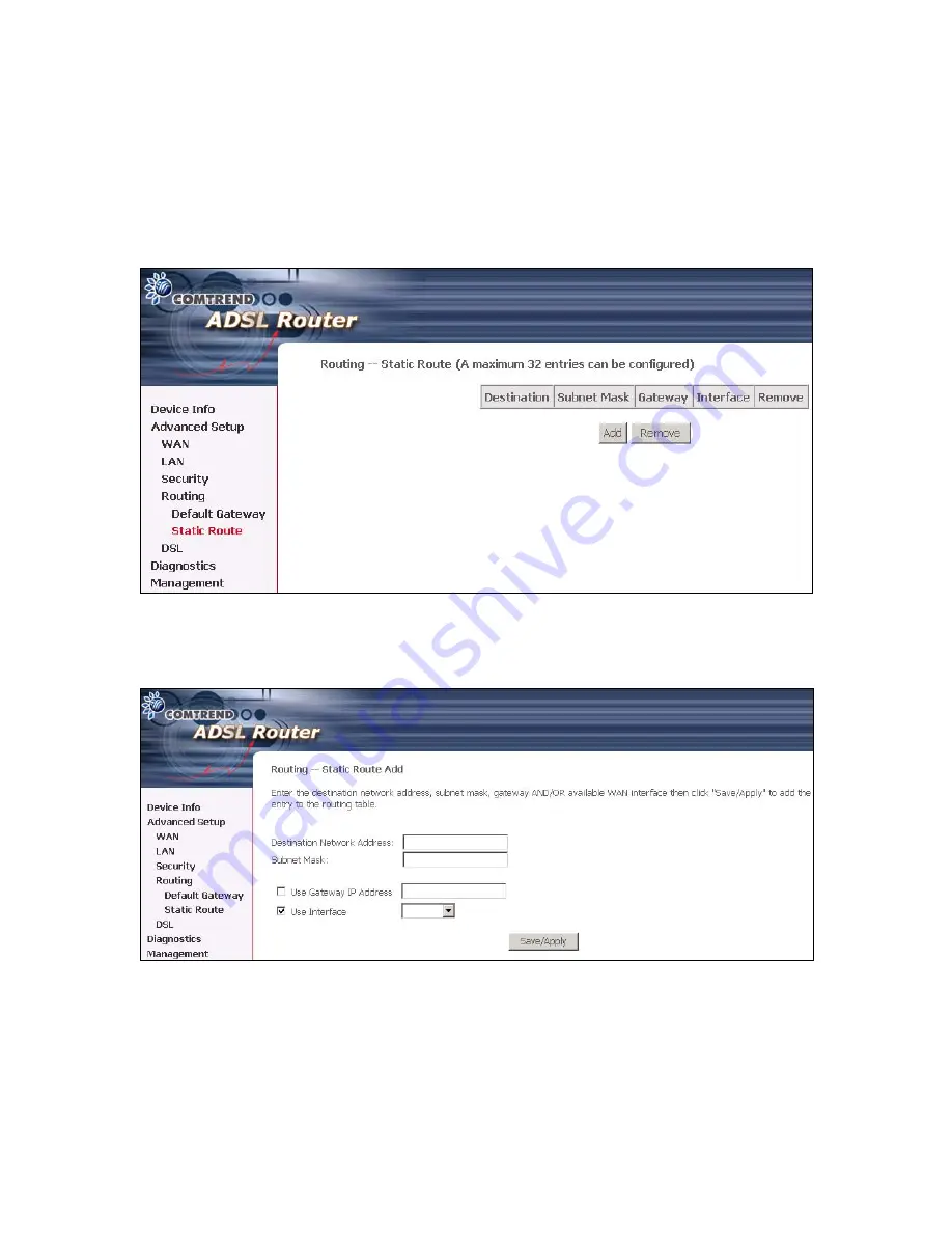 Comtrend Corporation CT-5071E User Manual Download Page 57