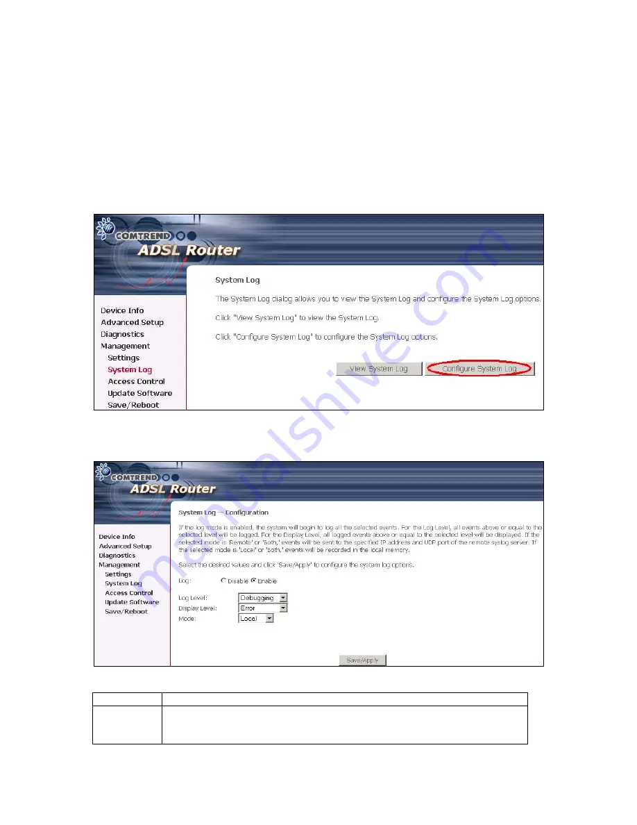 Comtrend Corporation CT-5071E User Manual Download Page 67