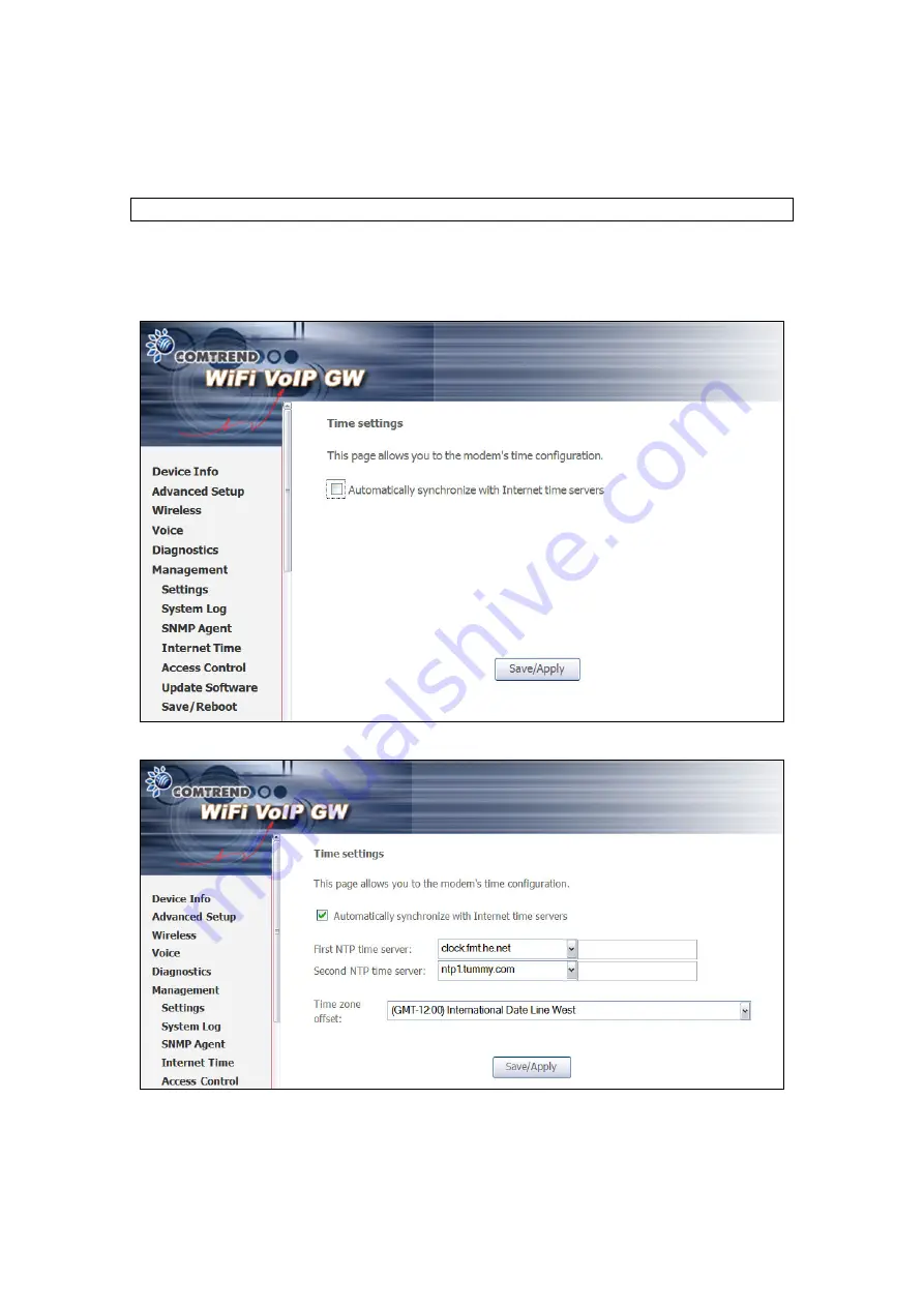 Comtrend Corporation CT-820C User Manual Download Page 72