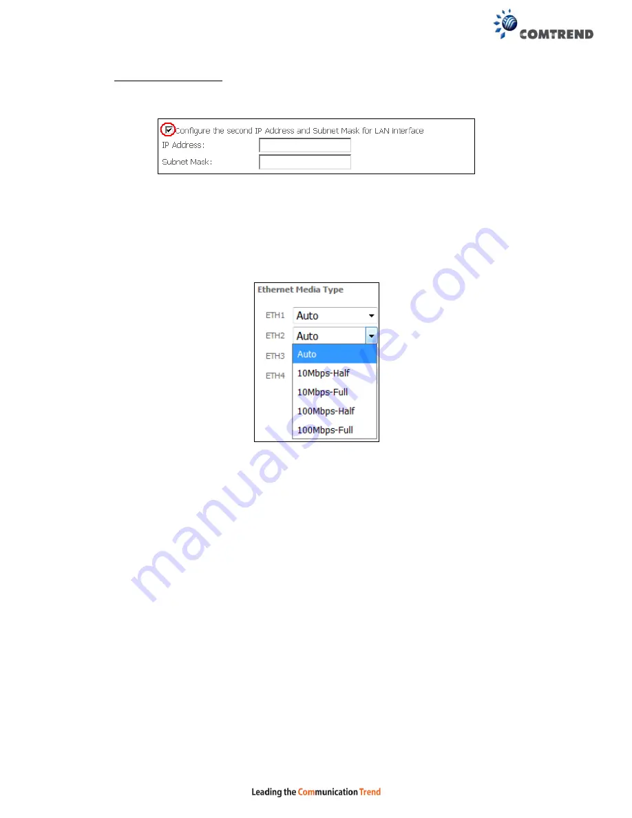 Comtrend Corporation NexusLink 3241eu User Manual Download Page 42