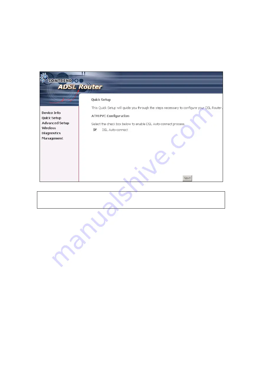 Comtrend Corporation NexusLink 5631 User Manual Download Page 22