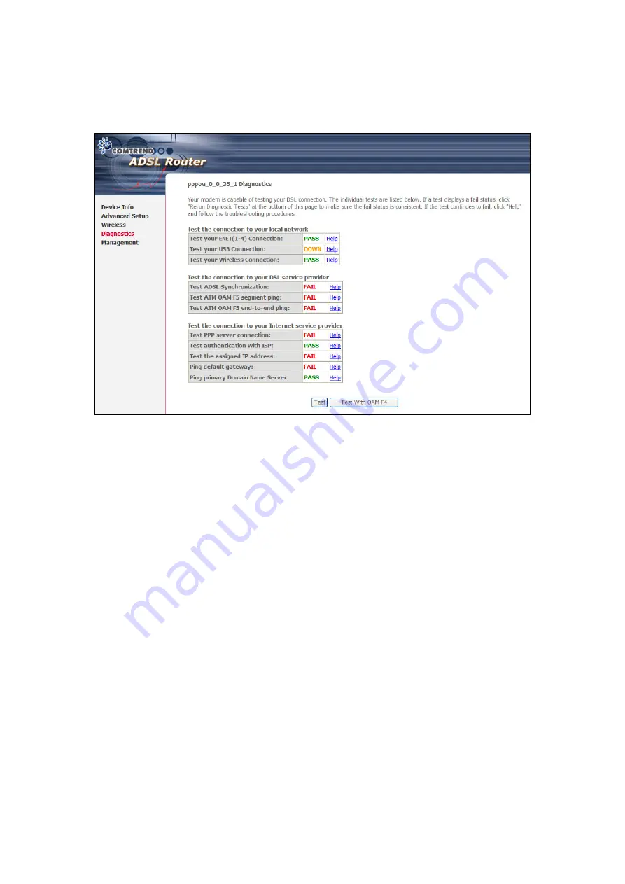 Comtrend Corporation NexusLink 5631 User Manual Download Page 101