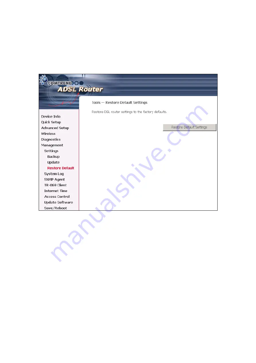 Comtrend Corporation NexusLink 5631 User Manual Download Page 104