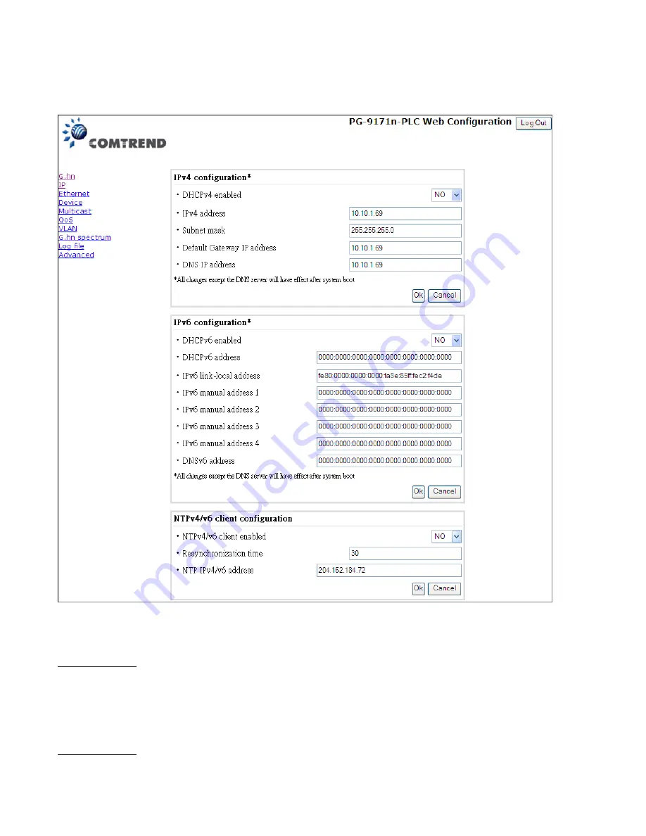 Comtrend Corporation PowerGrid-9171n Скачать руководство пользователя страница 15