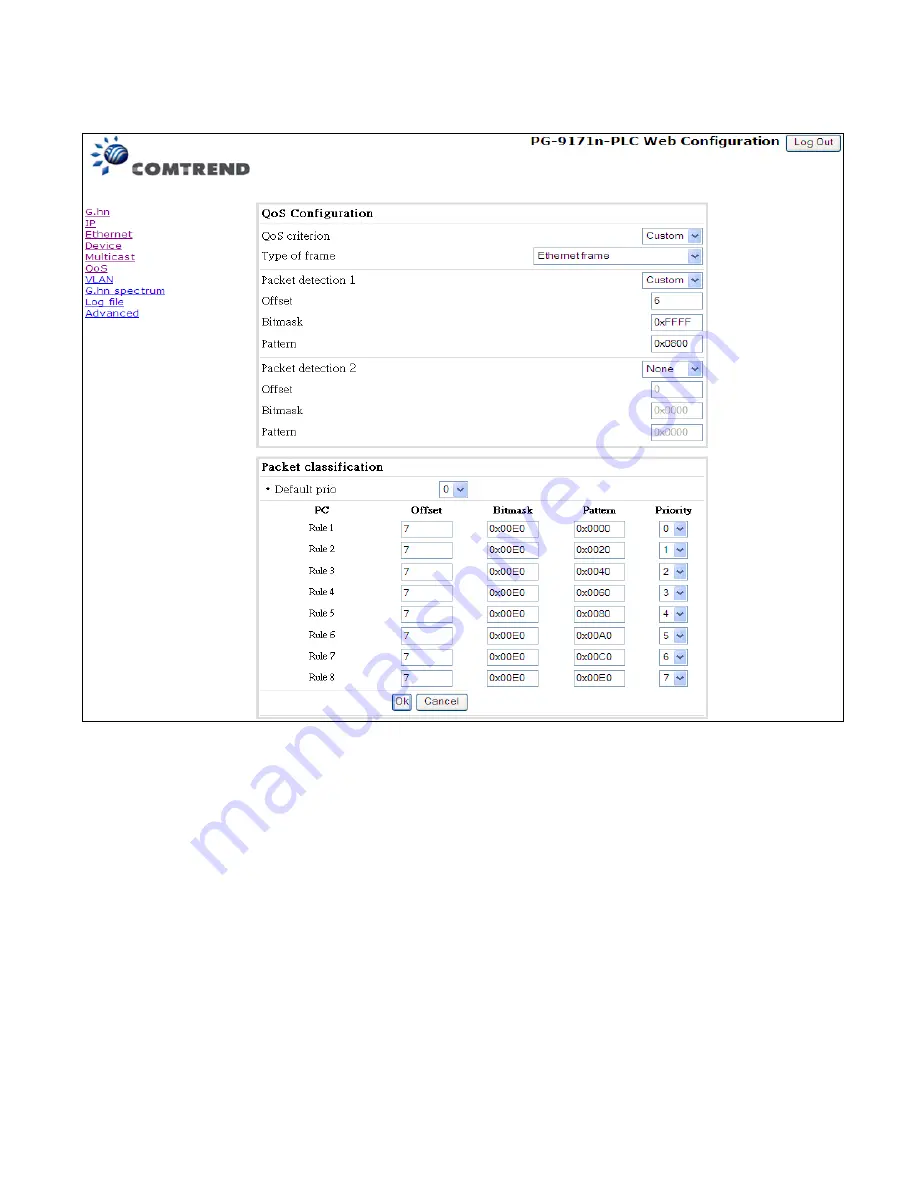 Comtrend Corporation PowerGrid-9171n Скачать руководство пользователя страница 20