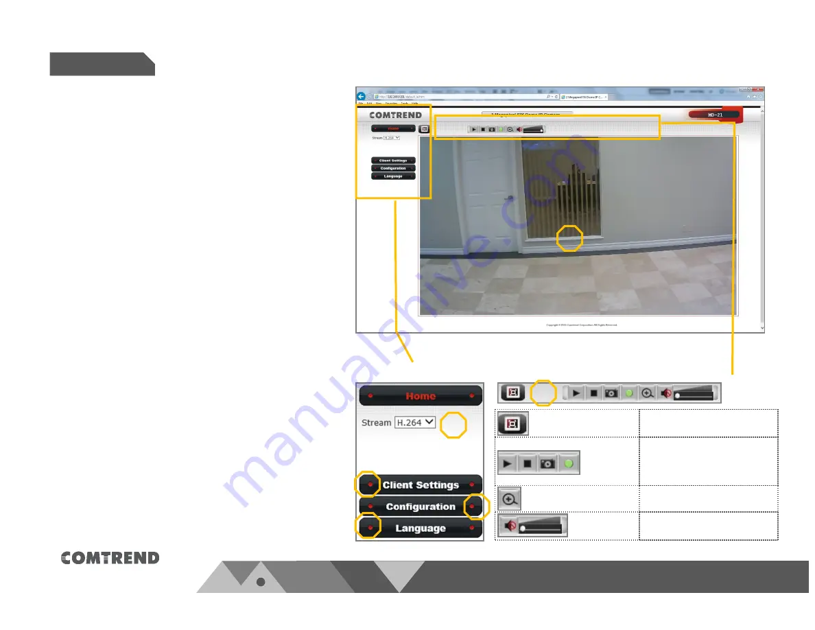 Comtrend Corporation VD-21IR User Manual Download Page 19