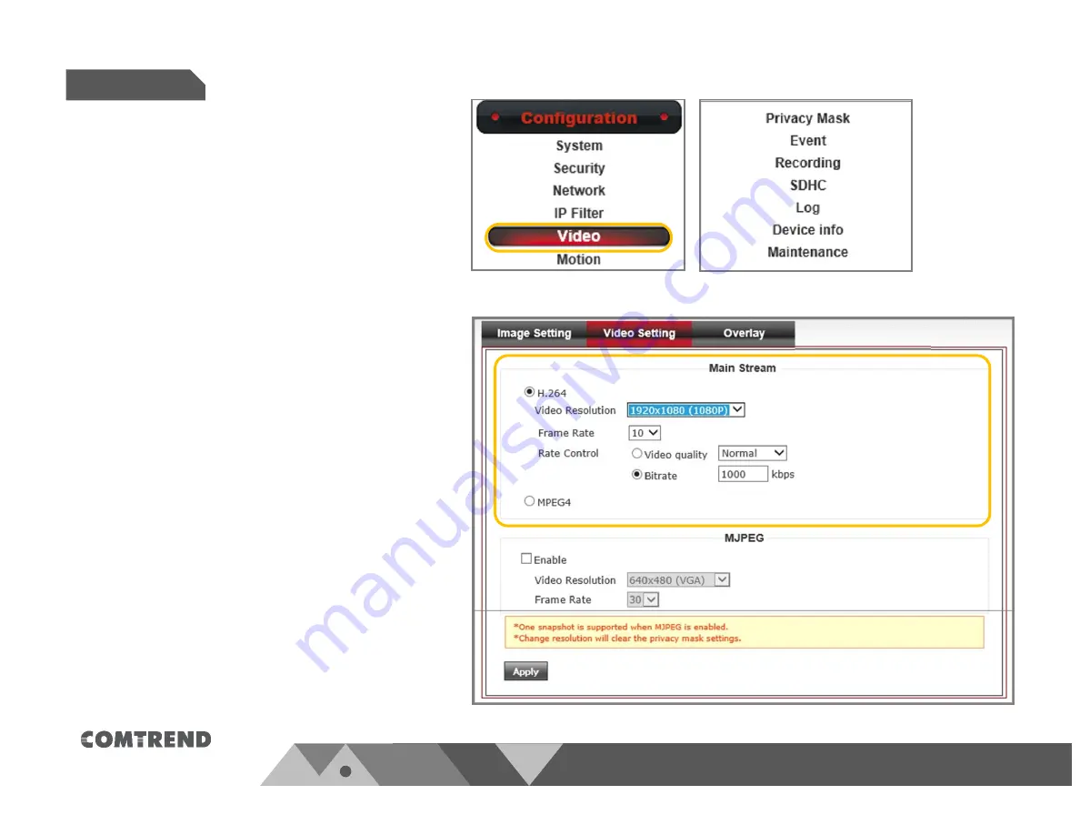 Comtrend Corporation VD-21IR User Manual Download Page 37