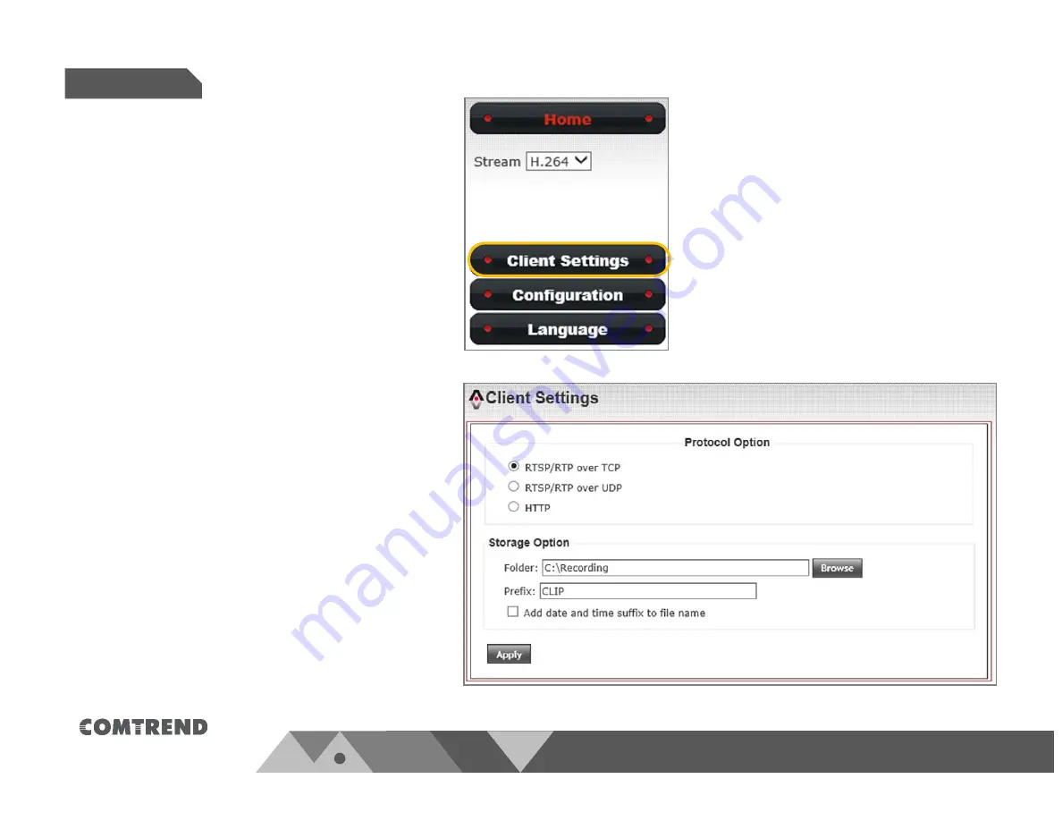 Comtrend Corporation VD-21IRVF User Manual Download Page 20