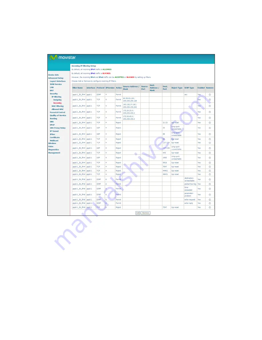 Comtrend Corporation VG-8050 User Manual Download Page 39