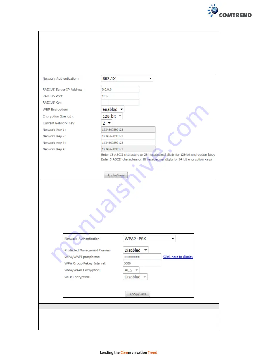 Comtrend Corporation VR-3060 User Manual Download Page 133